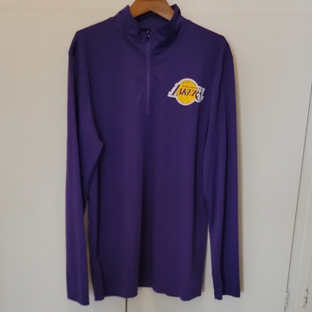 NBA Ultra Game Purple Zip Up Sweater
